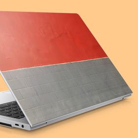 Artikel Pembe Gri Resim Notebook Sticker