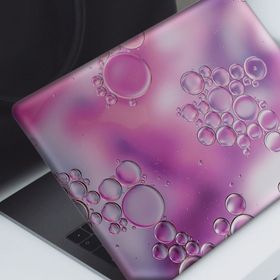 Artikel Pembe Makro Baloncuklar Notebook Sticker