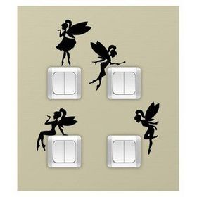 Artikel Periler Priz Duvar Stickerı