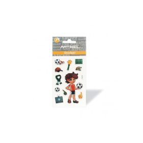 Artikel PM-965 Futbolcu Puffy Sticker