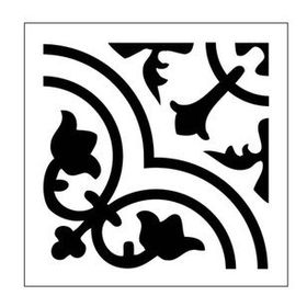 Artikel Quad Karo Motif Stencil Boyama Şablonu