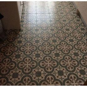 Artikel Quad Karo Motif Stencil Boyama Şablonu