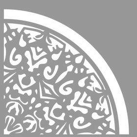 Artikel Quad Mandala Stencil Boyama şablonu 30x30 cm Duvar Stencil