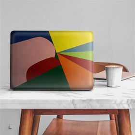 Artikel Rengarenk Desen Notebook Sticker