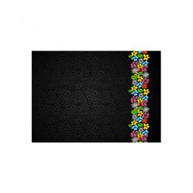 Artikel Renkli Çiçekler Notebook Sticker