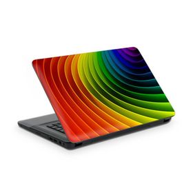 Artikel Renkli Çizgiler Notebook Sticker