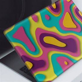 Artikel Renkli İzohipsler Notebook Sticker