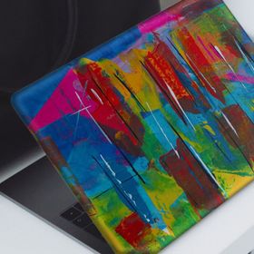 Artikel Renkli Resim Notebook Sticker