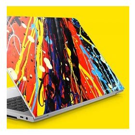 Artikel Renkli sıçratılmış Boya Notebook Sticker