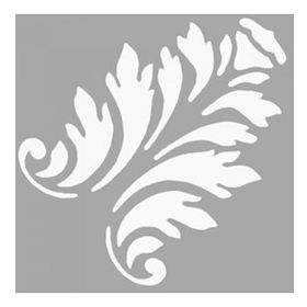 Artikel Rosa Çiçek Motif Stencil Boyama şablonu 30x30 cm Duvar Stencil