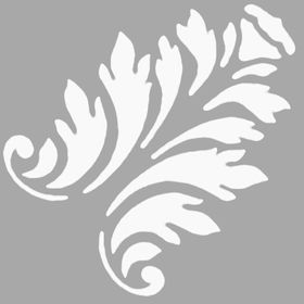 Artikel Rosa Çiçek Motif Stencil Boyama şablonu 30x30 cm Duvar Stencil