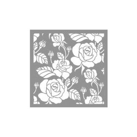 Artikel Rose Desen 2 Stencil Boyama şablonu 30x30 cm Duvar Stencil