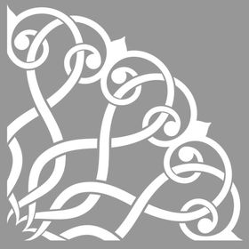Artikel Sarmaşık Mandala Stencil Boyama Şablonu