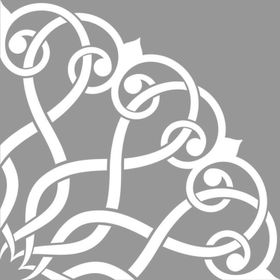 Artikel Sarmaşık Mandala Stencil Boyama Şablonu