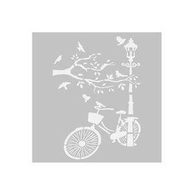 Artikel Sokak Stencil Boyama Şablonu 30x30 cm Duvar Stencil