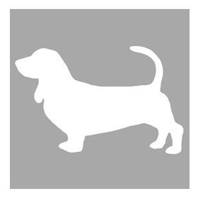 Artikel Sosis Köpek Stencil Boyama Şablonu 30x30 cm Duvar Stencil