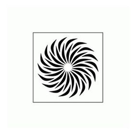 Artikel Spiral 2 Stencil Boyama Şablonu 30x30 cm Duvar Stencil