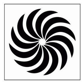 Artikel Spiral 4 Stencil Boyama Şablonu 30x30 cm Duvar Stencil