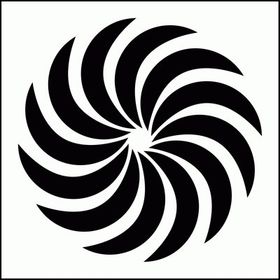 Artikel Spiral 4 Stencil Boyama Şablonu 30x30 cm Duvar Stencil