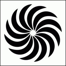 Artikel Spiral 4 Stencil Boyama Şablonu 30x30 cm Duvar Stencil