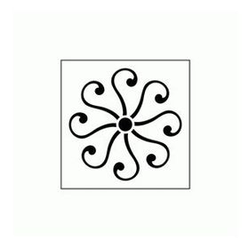 Artikel Spiral 5 Stencil Boyama Şablonu 30x30 cm Duvar Stencil