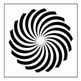 Artikel Spiral Stencil Boyama Şablonu 30x30 cm Duvar Stencil