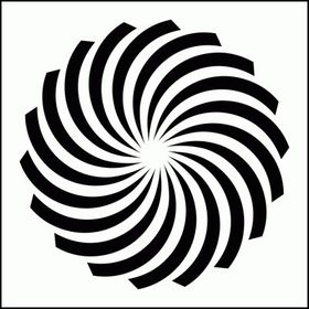 Artikel Spiral Stencil Boyama Şablonu 30x30 cm Duvar Stencil