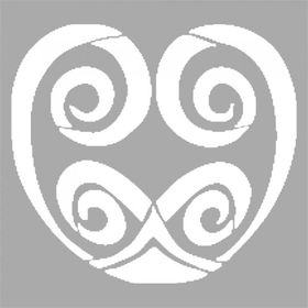 Artikel Spiralli Desen Stencil Boyama Şablonu 30x30 cm Duvar Stencil