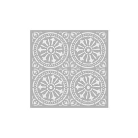 Artikel ST-008 Karo 4 Stencil Tasarımı 30x30 cm Kanvas Tablo