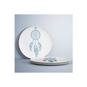 Artikel ST-012 Düş Kapanı Stencil Tasarımı 30x30 cm Kanvas Tablo