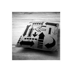 Artikel ST-013 Oklar Stencil Tasarımı 30x30 cm Kanvas Tablo