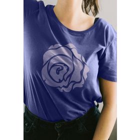 Artikel ST-015 Gül Stencil Tasarımı 30x30 cm Kanvas Tablo