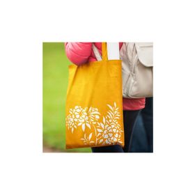 Artikel ST-018 Çiçekler Stencil Tasarımı 30x30 cm Kanvas Tablo