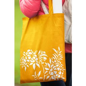 Artikel ST-018 Çiçekler Stencil Tasarımı 30x30 cm Kanvas Tablo
