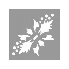Artikel ST-1013 Uzun Yılbaşı Sürü Stencil Tasarımı 30x30 cm Kanvas Tablo