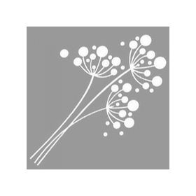 Artikel ST-1050 Bebek Nefesi Stencil Tasarımı 30x30 cm Kanvas Tablo