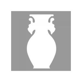Artikel ST-1059 Antik Vazo Stencil Tasarımı 30x30 cm Kanvas Tablo