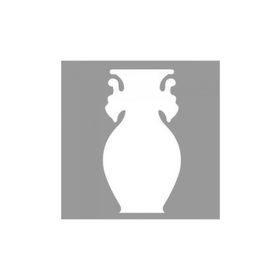 Artikel ST-1059 Antik Vazo Stencil Tasarımı 30x30 cm Kanvas Tablo