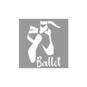 Artikel ST-1091 Ballet Stencil Tasarımı 30x30 cm Kanvas Tablo