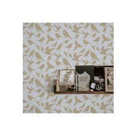 Artikel ST-1097 Papatyalar Stencil Tasarımı 30x30 cm Kanvas Tablo