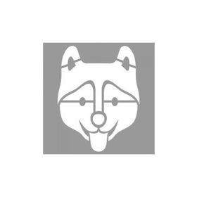 Artikel ST-1103 Husky Köpeği Stencil Tasarımı 30x30 cm Kanvas Tablo