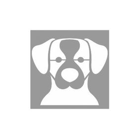 Artikel ST-1104 Av Köpeği Stencil Tasarımı 30x30 cm Kanvas Tablo