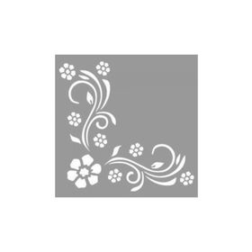 Artikel ST-1143 İlkbahar Esintisi Stencil Tasarımı 30x30 cm Kanvas Tablo