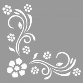 Artikel ST-1143 İlkbahar Esintisi Stencil Tasarımı 30x30 cm Kanvas Tablo