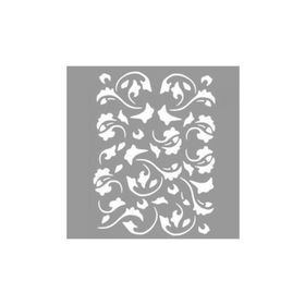 Artikel ST-1154 Etnik Karışık Desen Stencil Tasarımı 30x30 cm Kanvas Tablo
