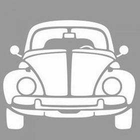Artikel ST-1179 Önden Beetle Stencil Tasarımı 30x30 cm Kanvas Tablo