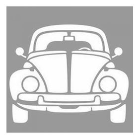 Artikel ST-1179 Önden Beetle Stencil Tasarımı 30x30 cm Kanvas Tablo