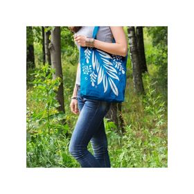 Artikel ST-125 Yapraklar 6 Stencil Tasarımı 30x30 cm Kanvas Tablo