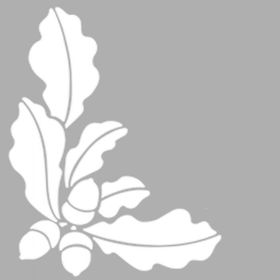 Artikel ST-1262 Hazelnut Dal Motifi Stencil Tasarımı 30x30 cm Kanvas Tablo