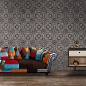 Artikel ST-1276 Marigold Çiçek Desen Stencil Tasarımı 30x30 cm Kanvas Tablo
